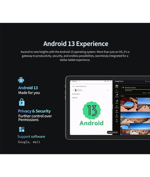 Sauenaneo 10.1-inch Android 4GB RAM 64GB Supports Dual Cameras Dual SIM Tablet