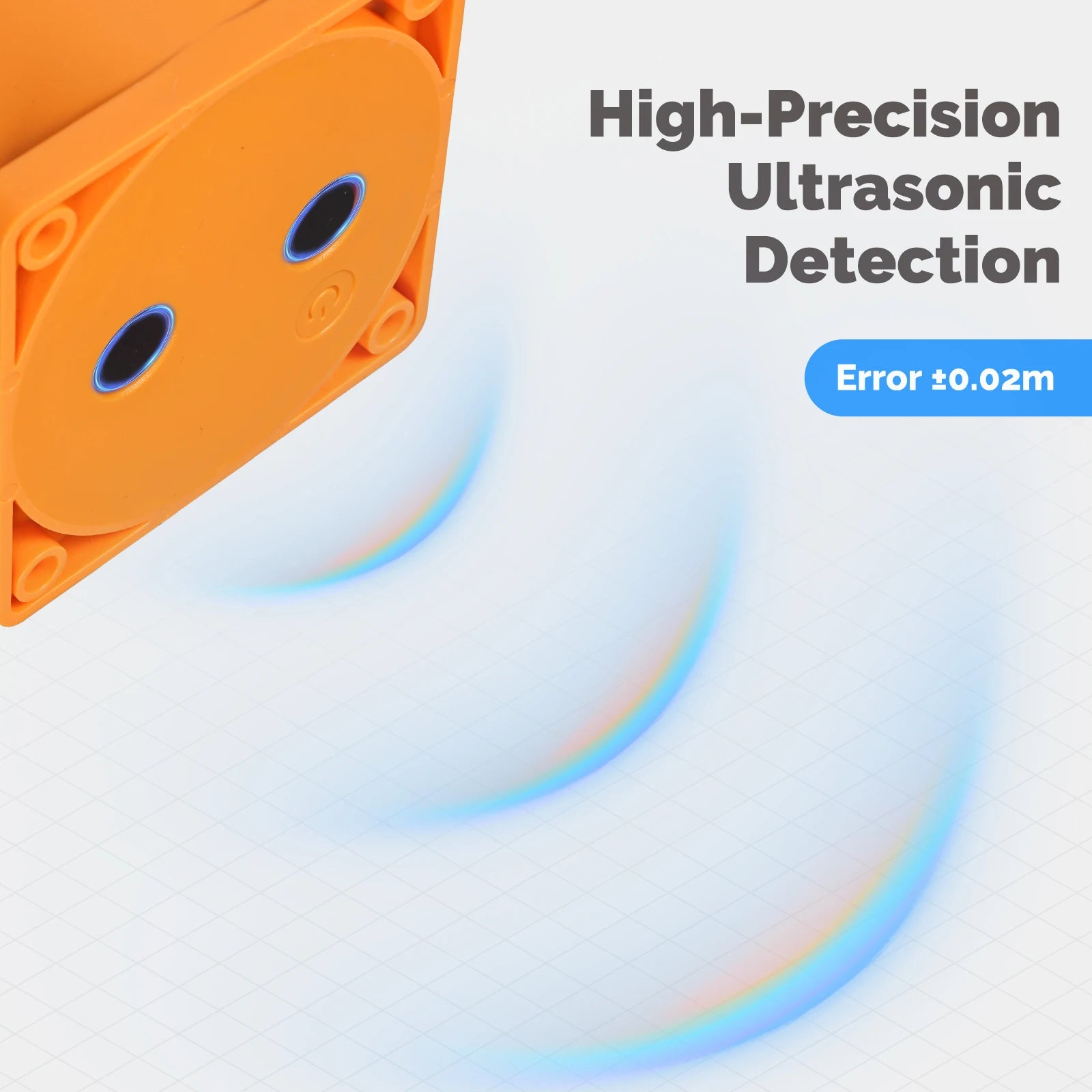 Moes Plastic Smart Ultrasonic Liquid Level Water Tank Sensor