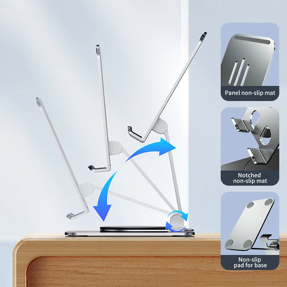 Aluminum Alloy Convenient Heat Dissipation Charger Tablet Bracket