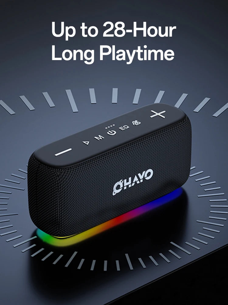 6600mAh Bluetooth 60W Powerful Sound Waterproof Speaker