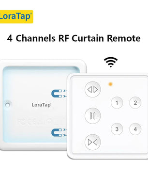 LoraTap 240V 600W Plastic WiFi Rolling Blinds Curtain Switch