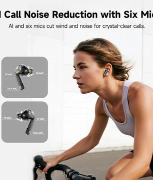 Plastic Dynamic Vocalism Bluetooth 6.0 Wireless Earphones