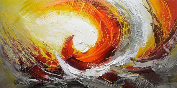 100% Canvas Modern Abstract Texture Handmade Elegant Oil Painting