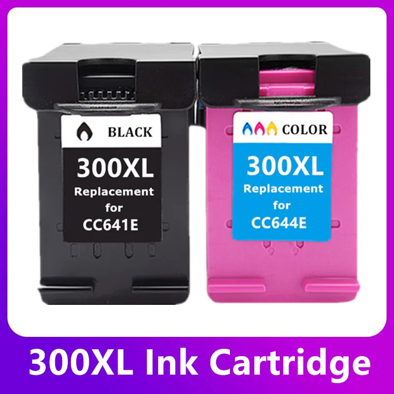 300XL Ink Cartridge Compatible For HP Deskjet F4280 F4580 D2560 D2660