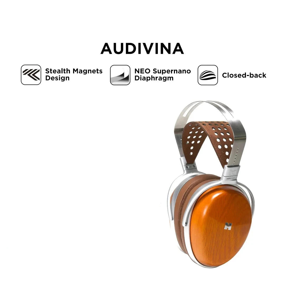Metal Orthodynamic Vocalism Closed Back Over Ear Headphones