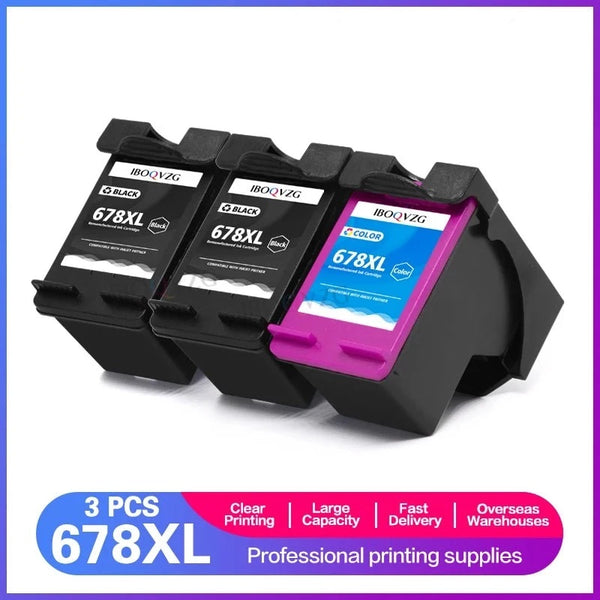 678XL Ink Cartridge For HP 2515 3515 1018 1518 2548 3548 4518 2648
