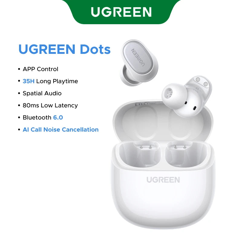 ABS Dynamic Vocalism Bluetooth 6.0 Wireless Waterproof Earphones