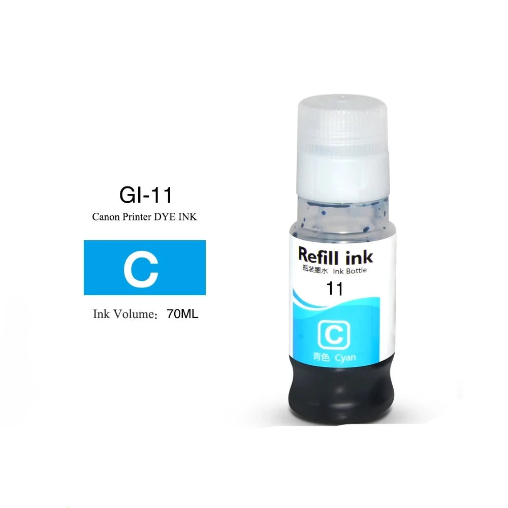 70ml Ink Refill Compatible For Canon PIXMA G2160 G3160 Printer
