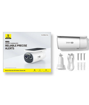 Security S2 Outdoor 4K Clarity Solar Wireless Wifi Camera