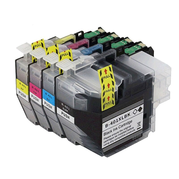 LC401XL Ink Cartridge For Brother MFC-J1010DW J1012DW Printer