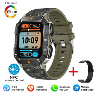 Silica Gel Waterproof Android Square Shaped Bluetooth Smartwatch
