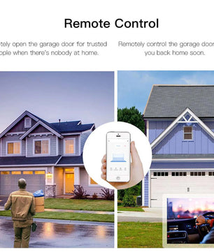 Moes Plastic Remote Control Smart Garage Door Opener Controller