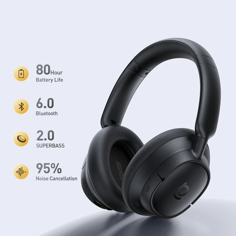 Plastic Dynamic Vocalism Bluetooth 6.0 Wireless Gaming Headphones