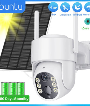 4MP Wireless Solar Human Detection Surveillance Camera