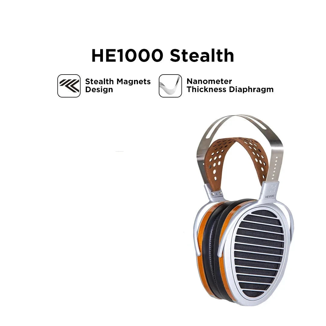 Metal Orthodynamic Vocalism Open Back Over Ear Headphones