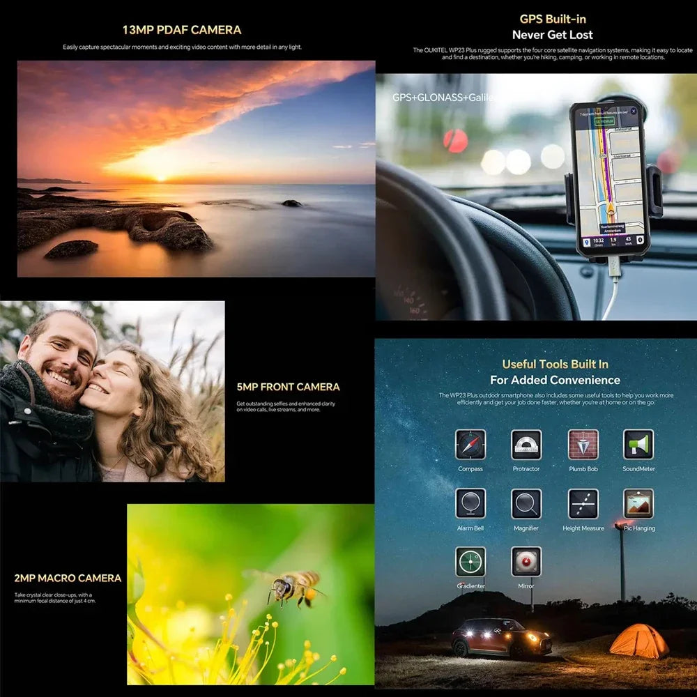 7500mAh 256GB Android Normal Screen Fast Charging Smartphone