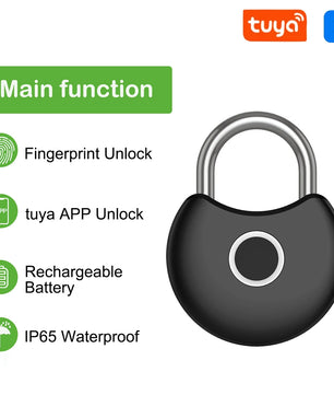 Stainless Steel IP65 Waterproof Smart Fingerprint Cabinet Door Lock