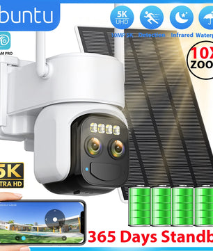 10MP 10X Zoom Solar Wireless Outdoor HD Surveillance Camera