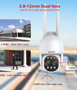 Boavision 8MP Night Vision High Speed Auto Tracking Dome Camera