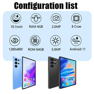 5000mAh 5MP 4GB RAM 64GB ROM Fast Charging 10.1 Inch Tablet
