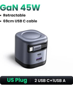 Ugreen 100W Alloy USB Type-C Charge For Laptop MacBook Pro