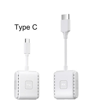 Wireless Type-C 50M HDMI Transmitter Receiver Adapter Set