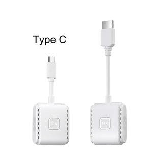 Wireless Type-C 50M HDMI Transmitter Receiver Adapter Set