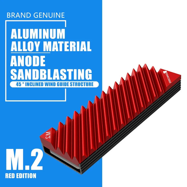 Aluminum Cooler Heatsink Gasket For M.2 2280 Solid State Drive