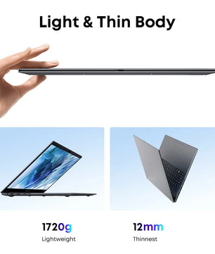 GemiBook Plus 15.6'' Window 11 12th Gen Intel Alder Lake Laptop