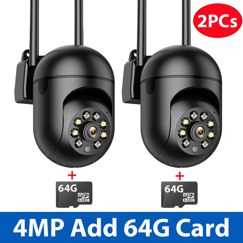 4MP Single Lens Wifi 5X Digital Zoom Surveillance Camera