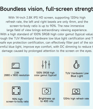 1TB 16GB Intel Core Ultra5 125h 120Hz Lenovo Bluetooth Laptop