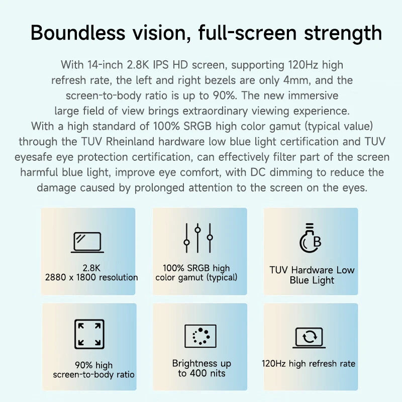 1TB 16GB Intel Core Ultra5 125h 120Hz Lenovo Bluetooth Laptop