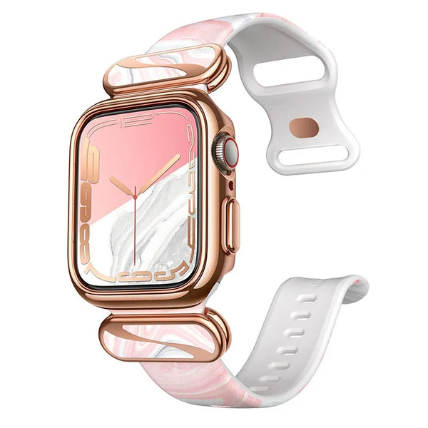 Polycarbonate Full-Body Protective Bumper Case For Apple Watch