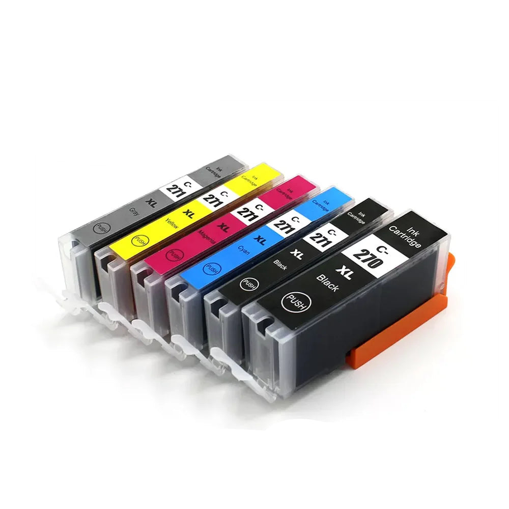 PGI270XL CLI271XL Ink Cartridge Compatible For Canon PIXMA MG7720 TS8020