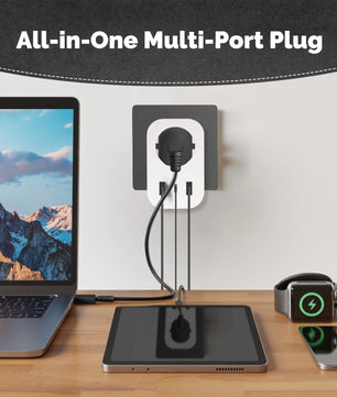 MOES WiFi 16A Plug USB Type-C Power Monitor with Alexa Google Home