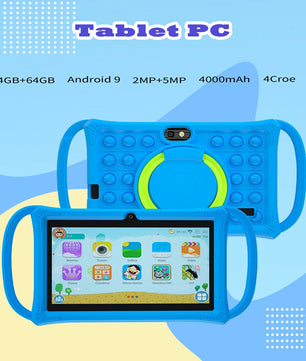 4000mAh Micro USB 4GB RAM 64GB ROM 7 Inches Android Touch Tablet