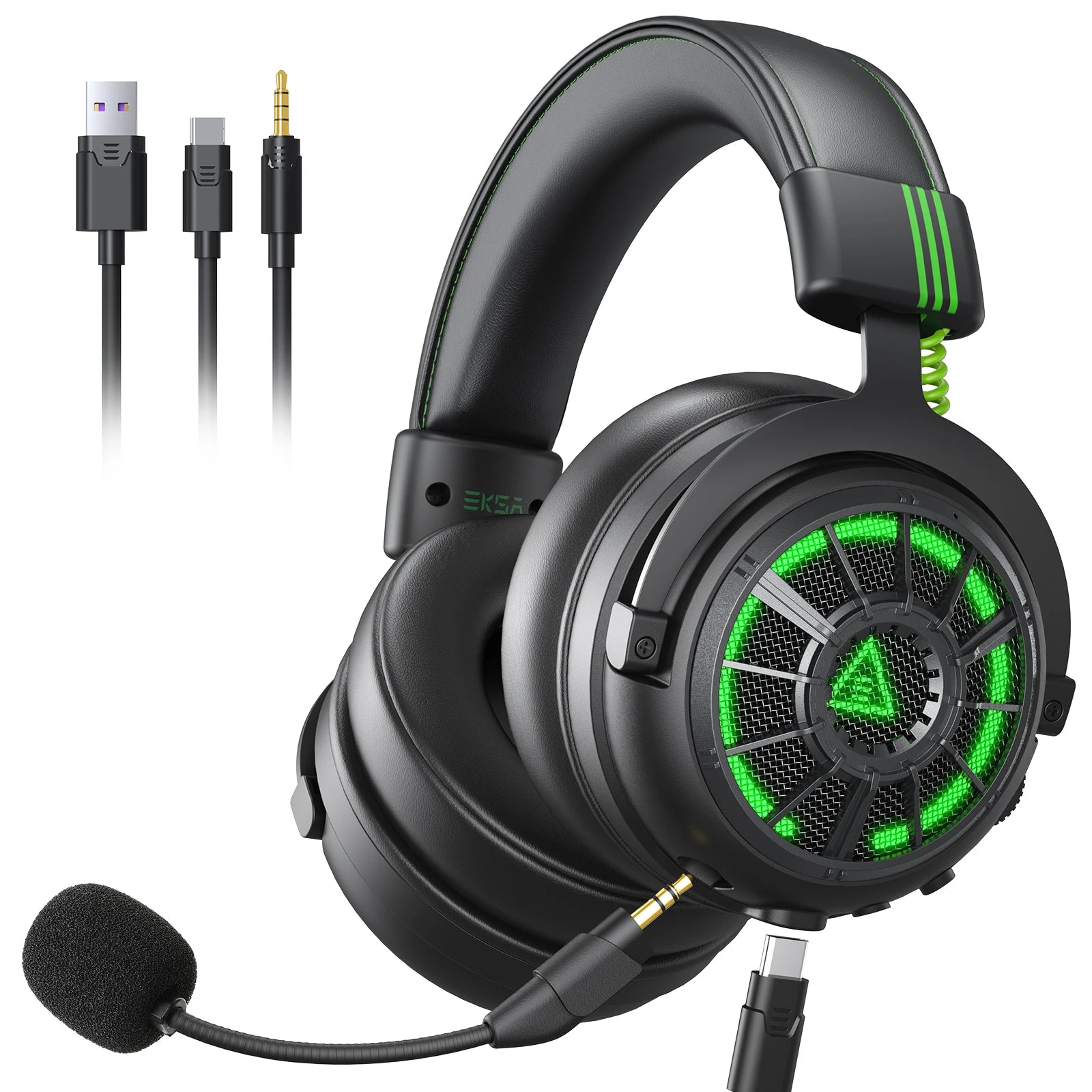 Plastic Dynamic Vocalism Bluetooth 7.1 Wired Gaming Headphones