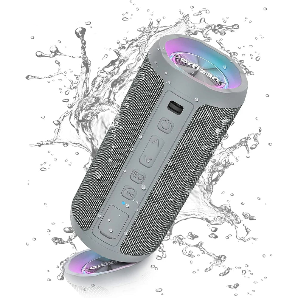 2600mAh Bluetooth Portable 24W IPX7 Waterproof Wireless Speaker