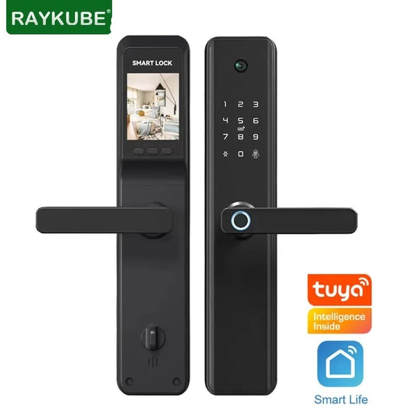 RayKube Aluminium Alloy Fingerprint Digital Smart Door Lock