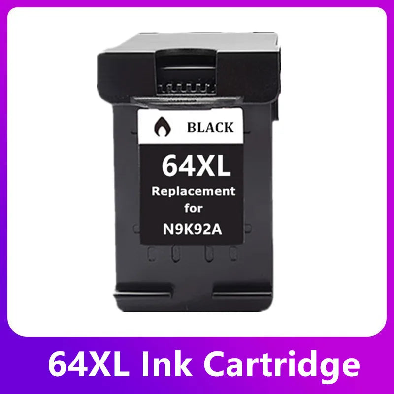 64XL Ink Cartridge Compatible For HP Envy 6200 7100 7800 7164 7855