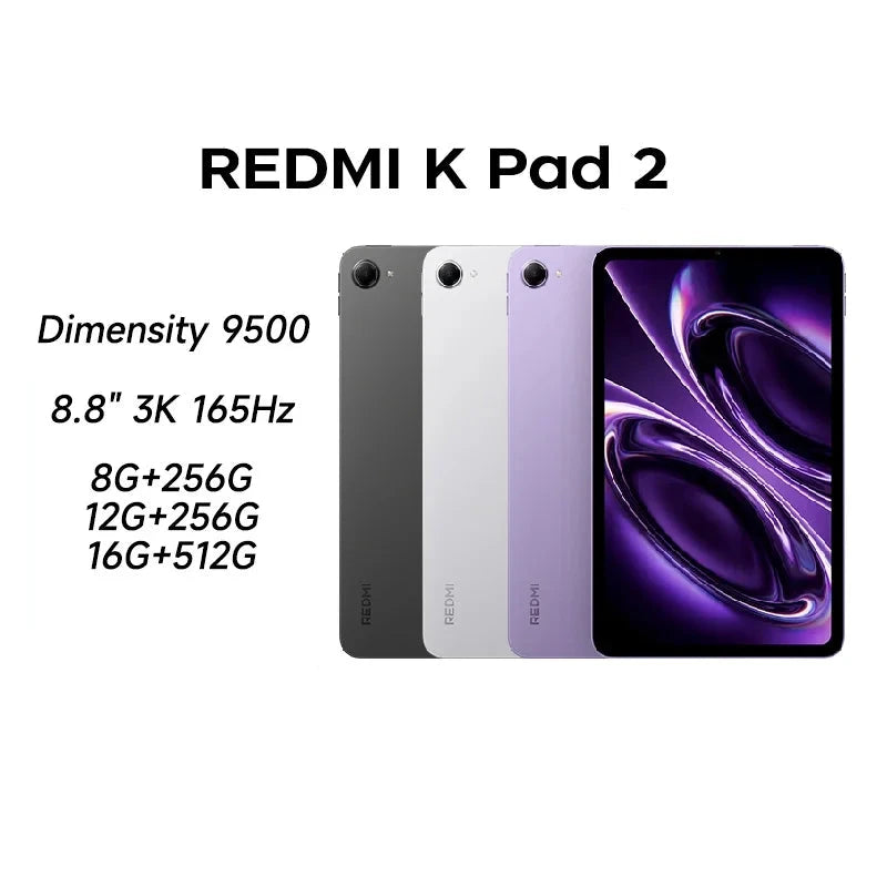 XIAOMI REDMI K Pad 2 16GB RAM 512GB SSD 8.8" Inch Tablet