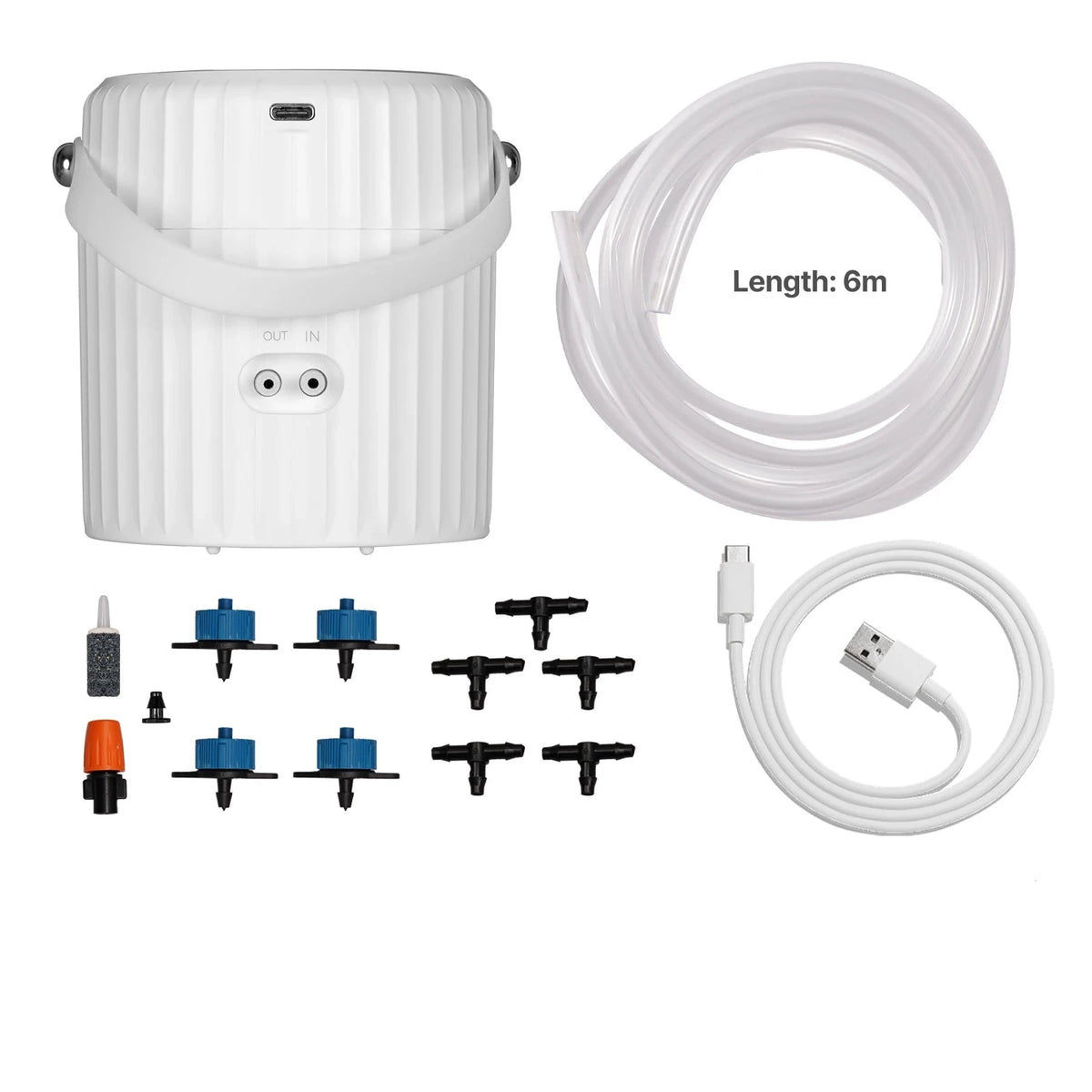 MOES Tuya WiFi Smart 1-Outlet Watering Timer Irrigation System