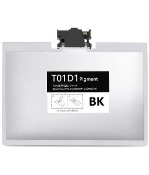 T01D1 Ink Cartridge With Pigmented Ink For Epson Work Force Printer Series