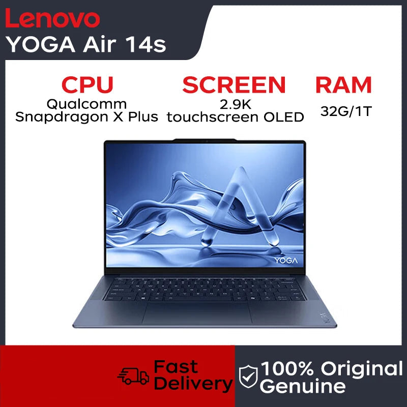 1TB 14.5" YOGA Air 14s OLED Touchscreen Bluetooth Lenovo laptop