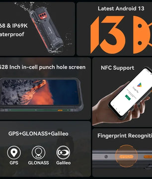 7500mAh 256GB Android Normal Screen Fast Charging Smartphone