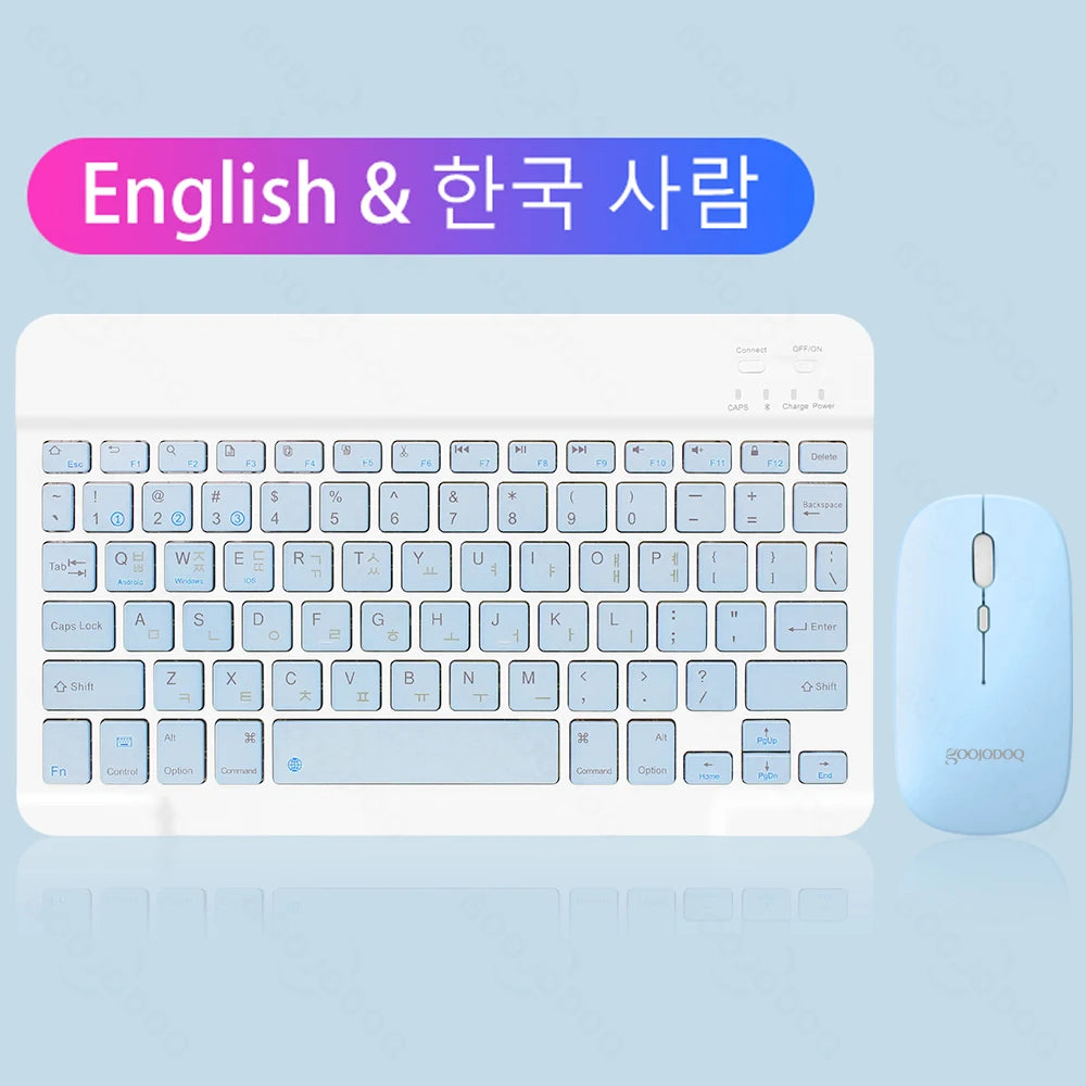 1600 DPI Plastic 2.4G Rechargeable Wireless Keyboard Mouse Kit