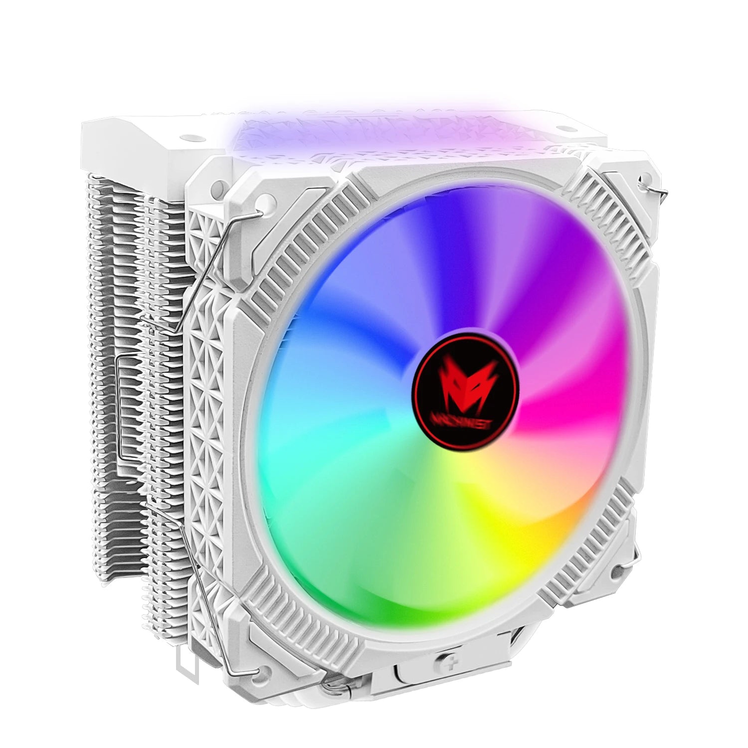 800-1800rpm 4 Heatpipes Aluminum CPU RGB Cooler Radiator Fan