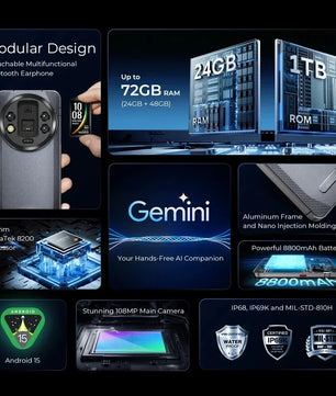 8800mAh 24GB Android Normal Screen Fast Charging Smartphone