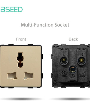 Bseed 13A Plastic Panel Wireless WIFI Control Smart Power Socket