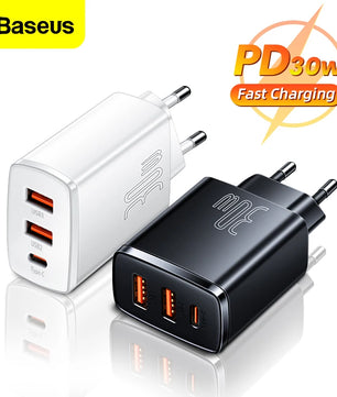 Baseus 20W ABS USB Type-C Car Charge For iPhone 13 14 Pro Max